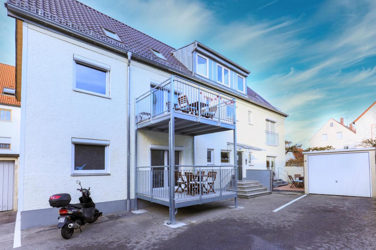 Ferienwohnung BRIGHT - BeachStyle - KITCHEN - KINGBED - PARKING - NETFLIX Augsburg Exterior foto
